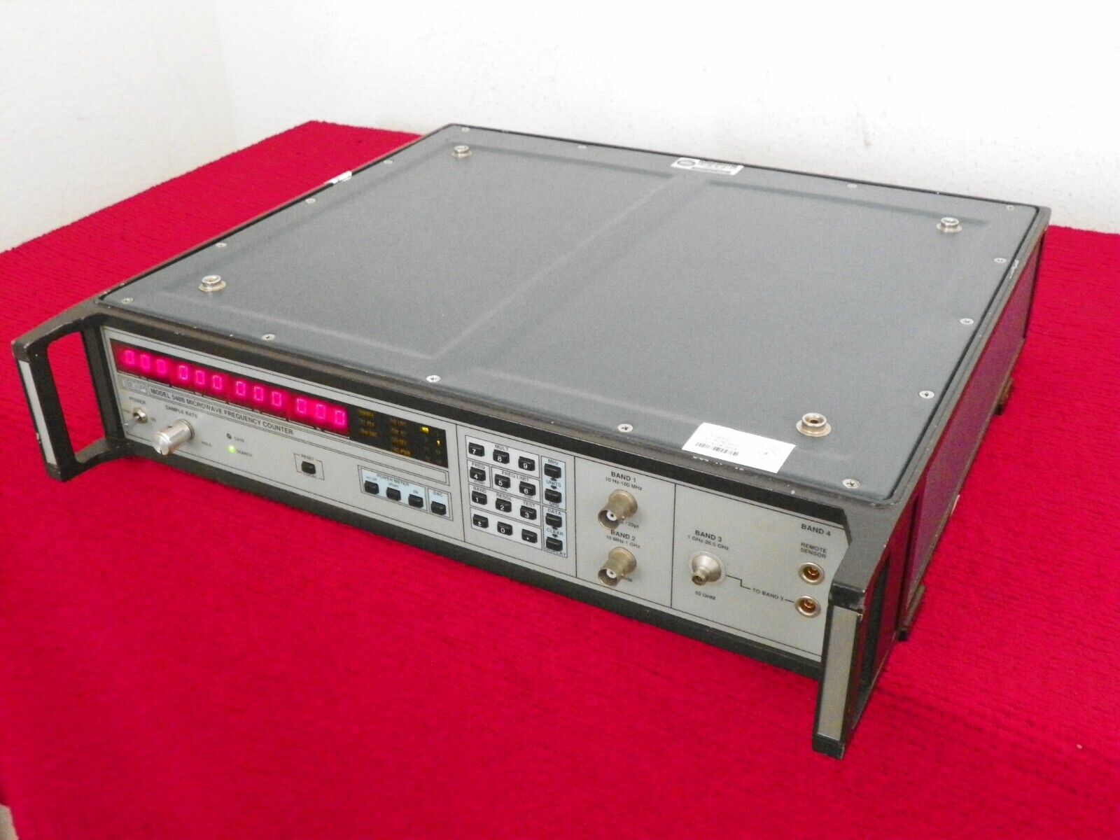 EIP 548B w/opt WB-70, microwave frequency counter 10hz-26.5Ghz EIP 548B w/opt WB-70, microwave frequency counter 10hz-26.5Ghz